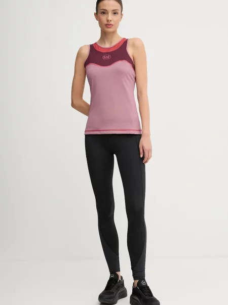 Спортивный топ Ea7 Emporio Armani розовый