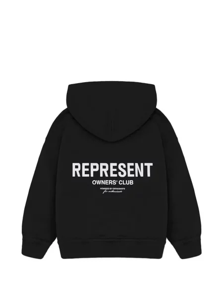 Dětska mikina s kapucí Represent Mini černá
