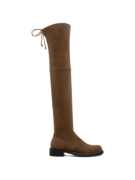 Cizme Stuart Weitzman cu legături maro