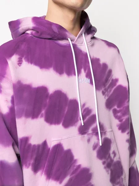 Γραβάτα Msgm με σχέδιο μωβ