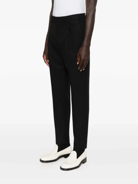 Pantaloni Jacquemus plisate negru
