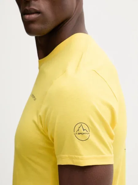Футболка LA Sportiva Dawn Wall з принтом жовтий