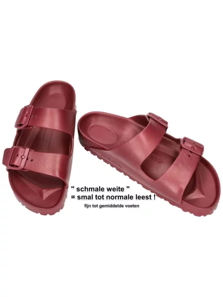 Klapki Birkenstock czerwone