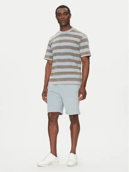 HUGO Tricou Dockoe celest albastru
