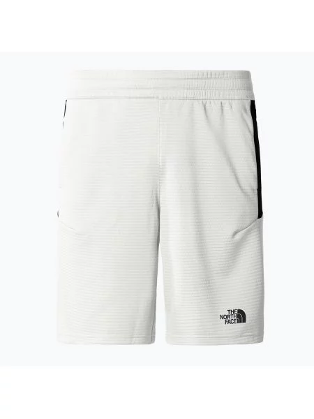Spodenki The North Face Ma Fleece white dune/anthracite grey białe