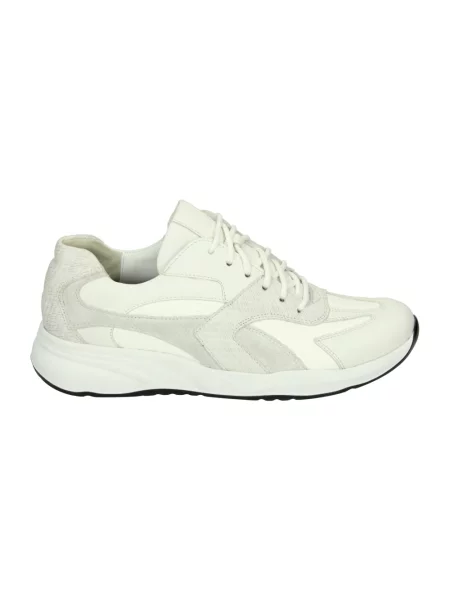 Sneakersy Durea skórzane białe