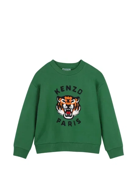 Bluza dziecięca Kenzo zielona
