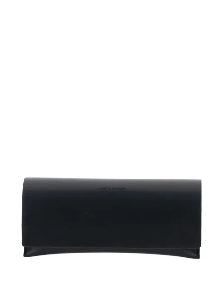 Γυαλιά ηλίου Saint Laurent Eyewear με αυτόγραφο καφέ