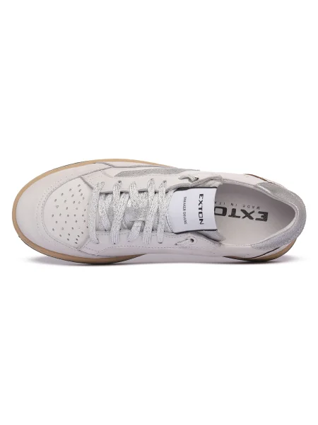 Pantofi Exton alb