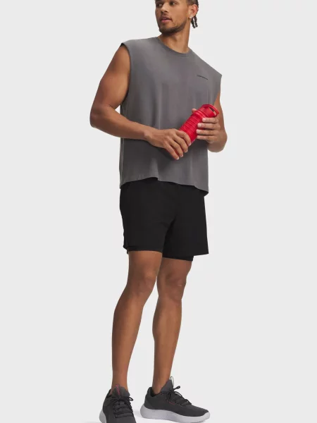 Короткие спортивные шорты Under Armour черные