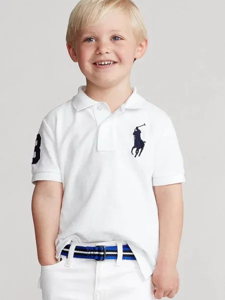 Polo Ralph Lauren Dětská polokošile bílé