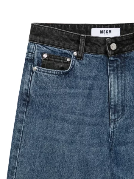 Cu centură blugi Msgm albastru