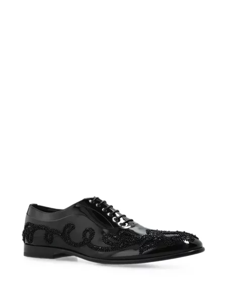 Oxford Dolce & Gabbana din piele negru