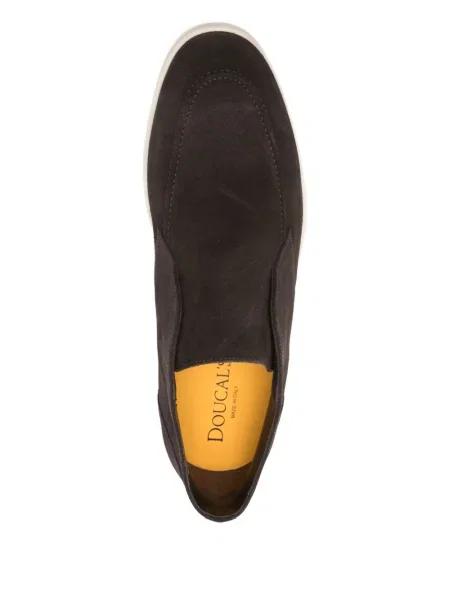 Botine Doucal's din piele de căprioară maro