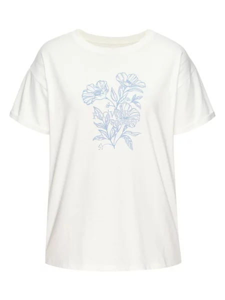 VIVANCE Majica svetlo modra bela