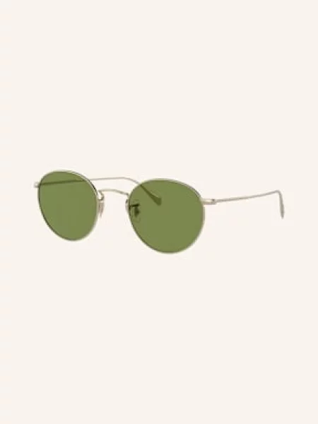 Oliver Peoples Okulary Przeciwsłoneczne gold zielone