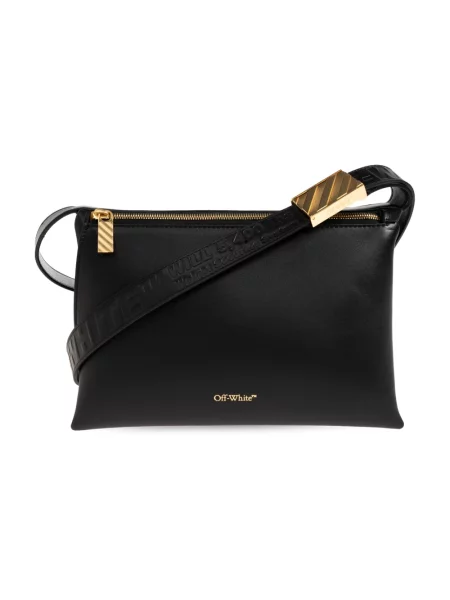 Off-White torebka crossbody skórzana biała