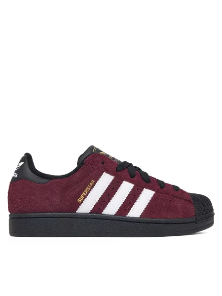 Superge adidas Originals Superstar II Bordo rdeča