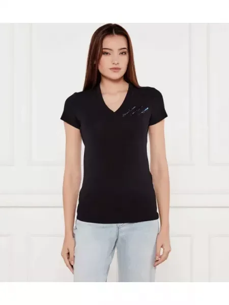 Armani Exchange Tricou negru
