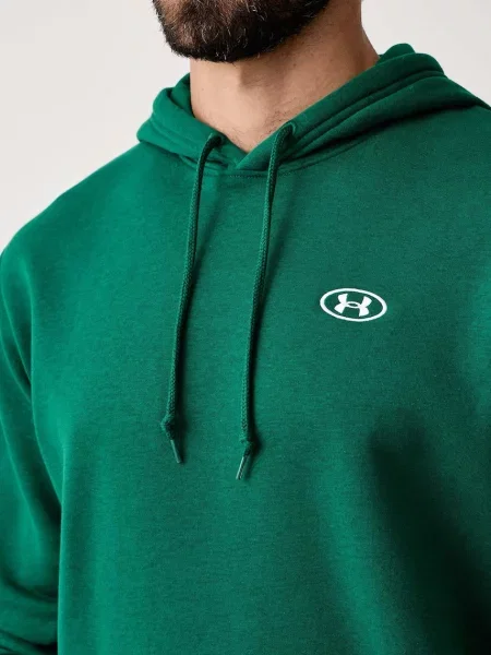 Under Armour кофта з капюшоном з бавовною Rival
