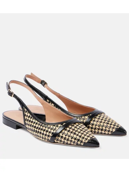 Balerini Malone Souliers din piele negru