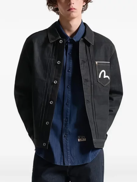 Geacă de blugi Evisu albastru