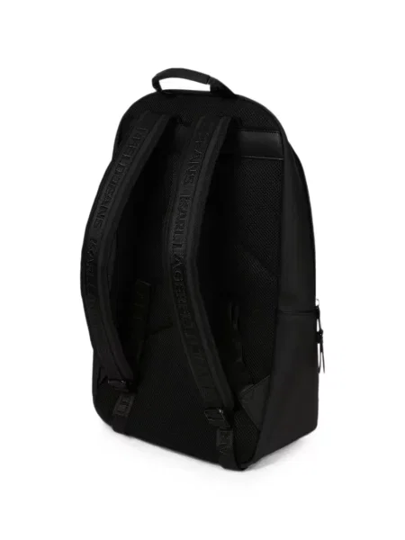 Rucsac Karl Lagerfeld Jeans din piele negru