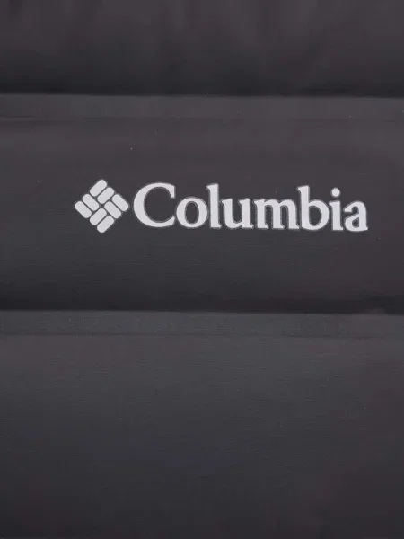 Jachetă matlasată Columbia cu glugă negru