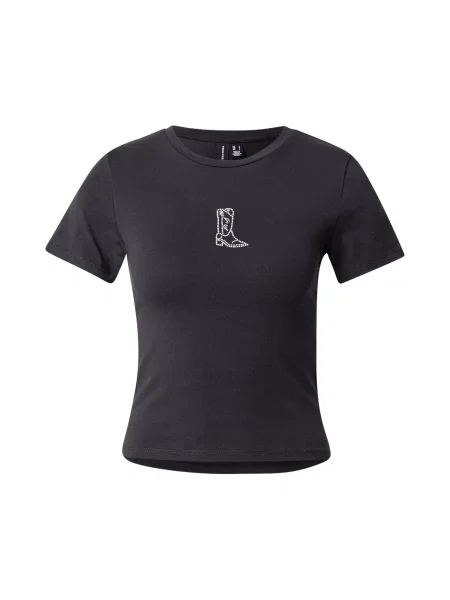 VERO MODA Tricou VMFLEUR' negru