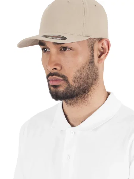 Flexfit Șapcă maro deschis alb