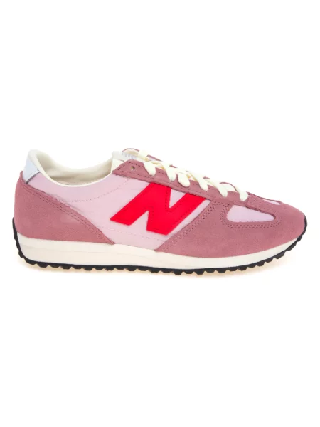 Sneakersy New Balance skórzane różowe