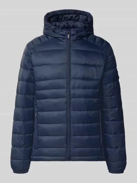 Kurtka w pikowanym stylu o kroju regular fit model KINGSLEY' Jack & Jones granatowa