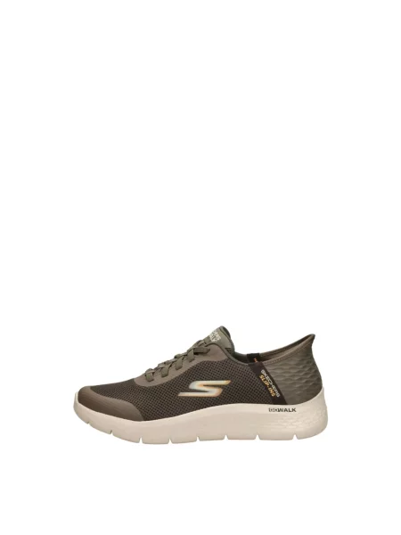 Sneakersy Skechers brązowe