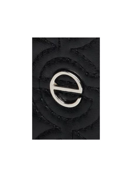 Кожаный кошелек Estro черный