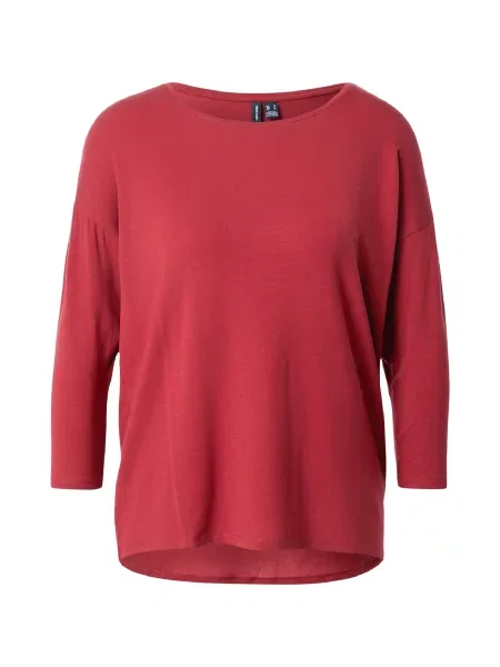 VERO MODA Tricou VMAVA cranberry roșu