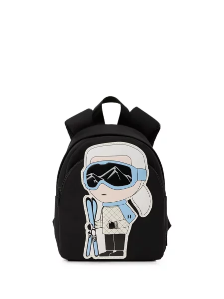 Plecak dziecięcy Karl Lagerfeld czarny