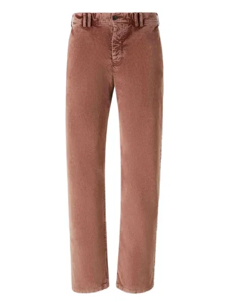 Pantaloni Pt Torino de catifea cord maro