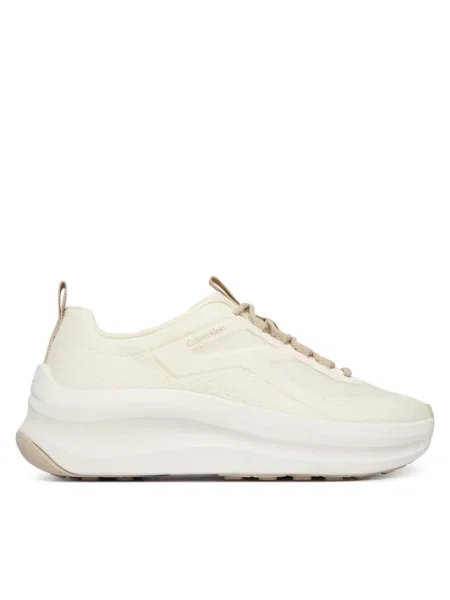 Calvin Klein Sneakers Chunky Run Ckstripe Lup Sp Kn alb