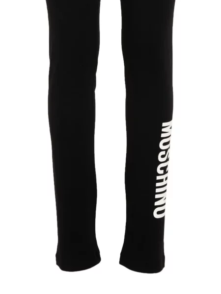 Dětské legíny Moschino černé