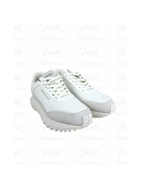 Sneakersy Emporio Armani białe