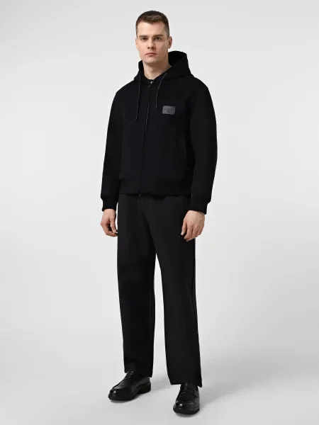 Шерстяная куртка Emporio Armani синяя