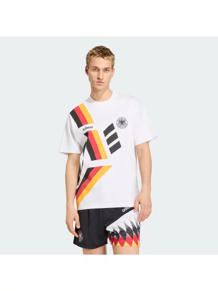 ADIDAS PERFORMANCE Funkčné tričko Germany tmavožltá / červená biela čierna