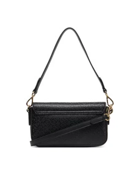 Kabelka Tommy Hilfiger Th Icon Conv Crossover Mono Black Universal černá