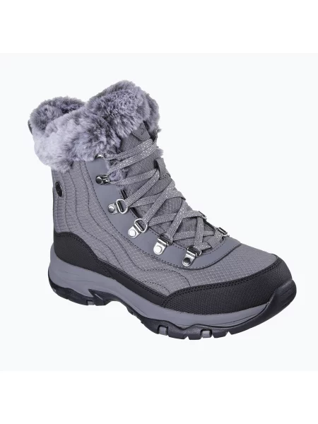 Női Skechers Trego Stormie szénszürke cipő. Méret: 41 EU szürke