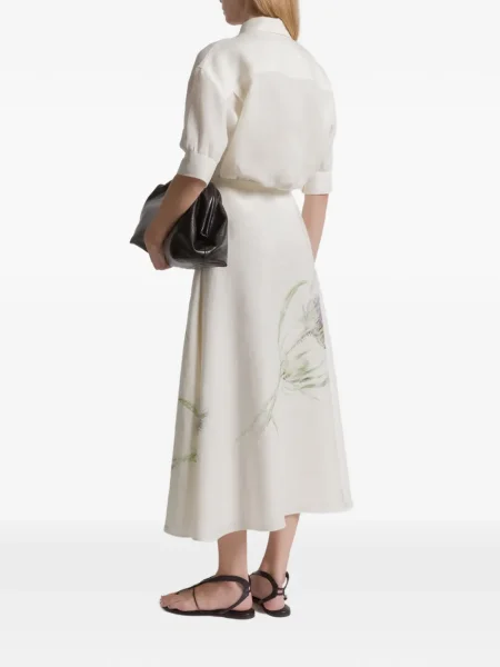 Cămașă Alberta Ferretti cu model floral cu imagine