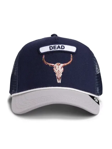 Goorin Bros kapa s šiltom Pop Rocker Skull modra