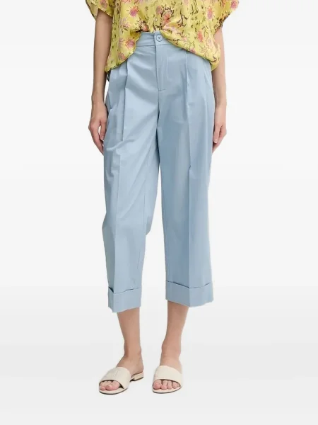 Spodnie Pedro Del Hierro plisowane niebieskie