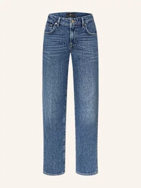 7 For All Mankind Jeansy Straight Callie blau