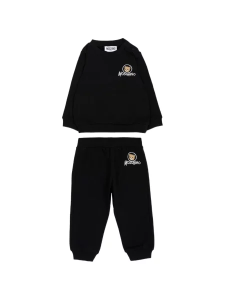 Komplet dresowy dziecięcy Moschino czarny