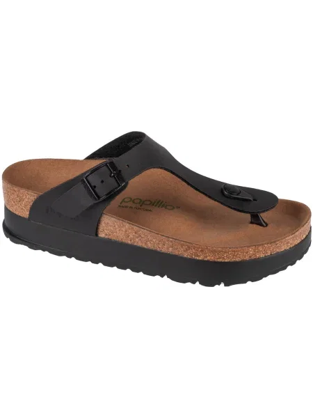 BIRKENSTOCK Flip-flops Gizeh Flex' negru
